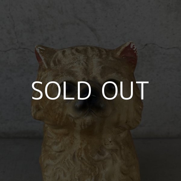 画像7: VINTAGE ANTIQUE CAT CHALK WEAR ヴィンテージ アンティーク チョークウェア 猫 オブジェ / コレクタブル ディスプレイ インテリア 置物 動物 雑貨 アメリカ (7)