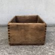 画像3: VINTAGE ANTIQUE WOOD CRATE WOODEN BOX SWEET'S TOE CALKS ヴィンテージ アンティーク ウッドボックス 木箱 / インダストリアル コレクタブル 収納 ケース 店舗什器 アメリカ USA  (3)