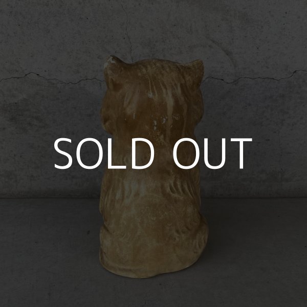 画像2: VINTAGE ANTIQUE CAT CHALK WEAR ヴィンテージ アンティーク チョークウェア 猫 オブジェ / コレクタブル ディスプレイ インテリア 置物 動物 雑貨 アメリカ (2)