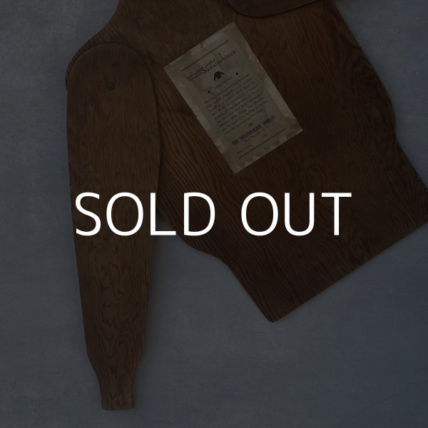 画像3: VINTAGE ANTIQUE THE SWEATERBLOCK COMPAMY WILLIAMS PERFECT SWEATER HOLDER ヴィンテージ アンティーク セーターホルダー / コレクタブル ディスプレイ インテリア ハンガー 木製 服屋 店舗備品 アメリカ (3)