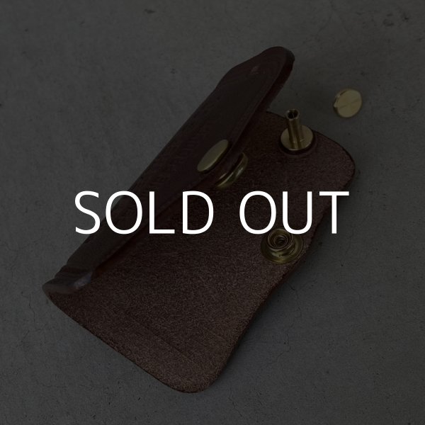 画像6: RUST LEATHER ORIGINAL KEYCASE ラストレザー オリジナル キーケース サドルレザー レザー 革 革小物 ブラウン 茶色 (6)