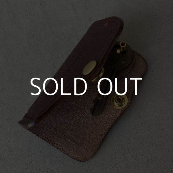 画像8: RUST LEATHER ORIGINAL KEYCASE ラストレザー オリジナル キーケース サドルレザー レザー 革 革小物 ブラウン 茶色 (8)