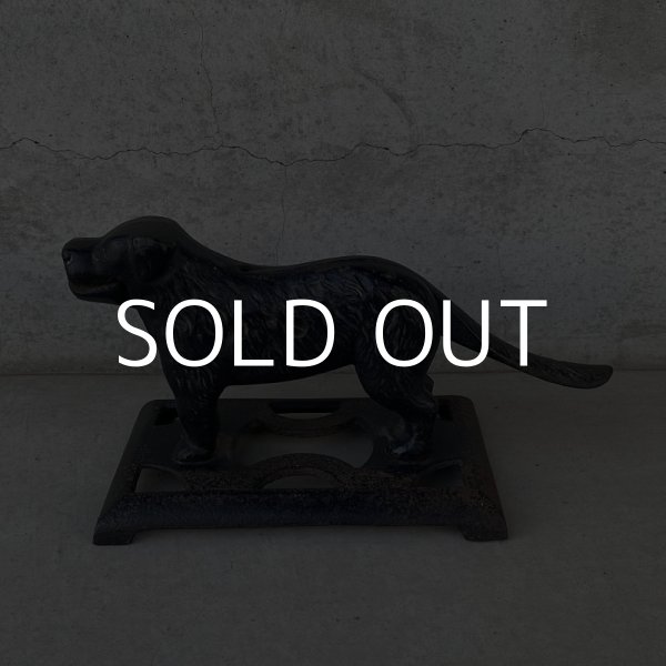 画像5: VINTAGE ANTIQUE NUTCRACKER DOG ヴィンテージ アンティーク くるみ割り ナッツクラッカー 犬 / コレクタブル ディスプレイ オブジェ キャストアイアン 鋳物 置物 動物 雑貨 アメリカ (5)