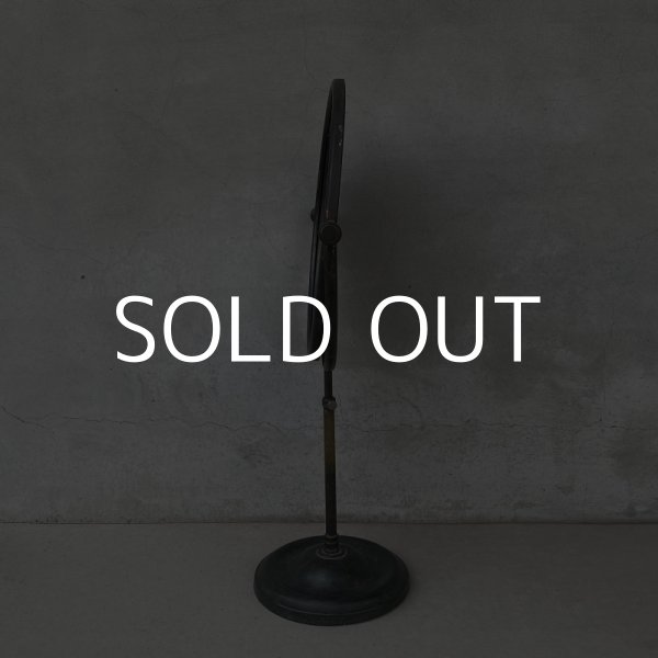 画像4: VINTAGE ANTIQUE MIRROR JAPANFINISH ヴィンテージ アンティーク スタンドミラー ジャパンフィニッシュ ジャパンカラー 鏡 / コレクタブル インテリア ディスプレイ 店舗什器 美容室 アメリカ USA  (4)