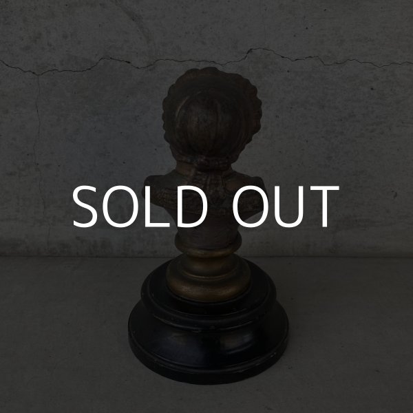 画像3: VINTAGE ANTIQUE OBJECT ヴィンテージ アンティーク オブジェ 置物 / コレクタブル インテリア ディスプレイ 胸像 女性 雑貨 アメリカ  (3)