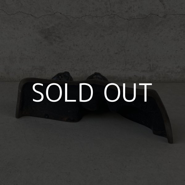 画像6: VINTAGE ANTIQUE DOOR STOPPER DOG ヴィンテージ アンティーク ドアストッパー 犬 / コレクタブル オブジェ ディスプレイ インテリア スコティッシュ・テリア 置物 動物 雑貨 鋳物 アメリカ (6)