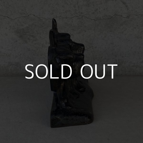 画像3: VINTAGE ANTIQUE DOOR STOPPER DOG ヴィンテージ アンティーク ドアストッパー 犬 / コレクタブル オブジェ ディスプレイ インテリア スコティッシュ・テリア 置物 動物 雑貨 鋳物 アメリカ (3)