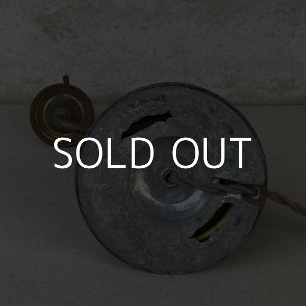 画像9: VINTAGE ANTIQUE DESKLAMP ヴィンテージ アンティーク デスクライト スタンドライト テーブルランプ 卓上ライト 照明 / インテリア ブラス 真鍮 店舗什器 アメリカ USA (9)