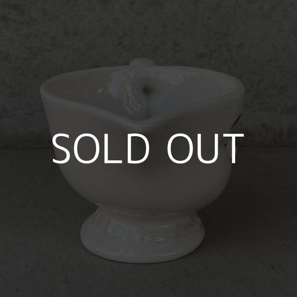 画像3: VINTAGE ANTIQUE BAILEYS MILK CREAMER ヴィンテージ アンティーク ベイリーズ ミルククリーマー ミルクピッチャー フェイスカップ / マグ コレクタブル 陶器 口紅 アメリカ (2) (3)