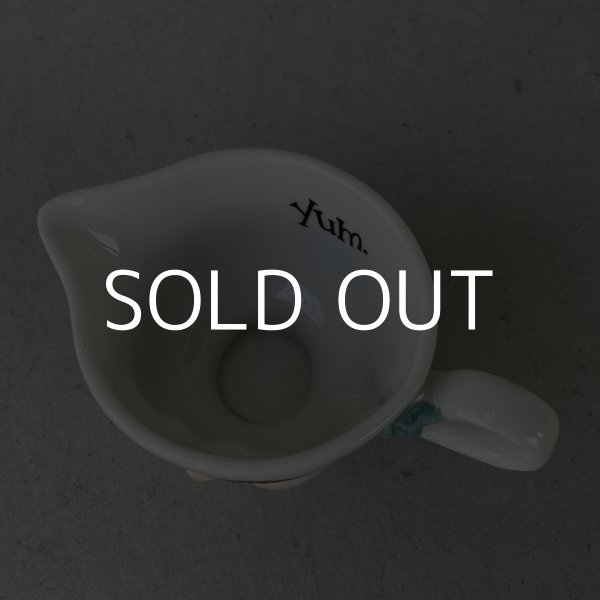 画像5: VINTAGE ANTIQUE BAILEYS MILK CREAMER ヴィンテージ アンティーク ベイリーズ ミルククリーマー ミルクピッチャー フェイスカップ / マグ コレクタブル オブジェ 陶器 置物 アメリカ  (5)