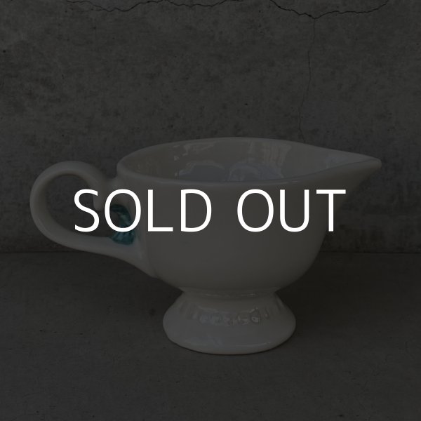 画像2: VINTAGE ANTIQUE BAILEYS MILK CREAMER ヴィンテージ アンティーク ベイリーズ ミルククリーマー ミルクピッチャー フェイスカップ / マグ コレクタブル 陶器 口紅 アメリカ (2) (2)