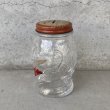 画像5: VINTAGE ANTIQUE LUCKY JOE BANK BOTTLE JAR ヴィンテージ アンティーク コインバンク 貯金箱 グラスジャー / コレクタブル 瓶 ボトル ガラス オブジェ アメリカ USA (1) (5)