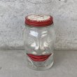 画像2: VINTAGE ANTIQUE LUCKY JOE BANK BOTTLE JAR ヴィンテージ アンティーク コインバンク 貯金箱 グラスジャー / コレクタブル 瓶 ボトル ガラス オブジェ アメリカ USA (2) (2)