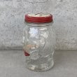 画像5: VINTAGE ANTIQUE LUCKY JOE BANK BOTTLE JAR ヴィンテージ アンティーク コインバンク 貯金箱 グラスジャー / コレクタブル 瓶 ボトル ガラス オブジェ アメリカ USA (2) (5)