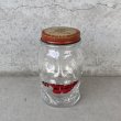 画像2: VINTAGE ANTIQUE LUCKY JOE BANK BOTTLE JAR ヴィンテージ アンティーク コインバンク 貯金箱 グラスジャー / コレクタブル 瓶 ボトル ガラス オブジェ アメリカ USA (1) (2)