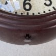 画像9: VINTAGE ANTIQUE GENERAL ELECTRIC TELECHRON GE WALL CLOCK ヴィンテージ アンティーク ゼネラルエレクトリック テレクロン ウォールクロック 壁掛け時計 / スクールクロック ブラウン 茶色 小型 店舗什器 アメリカ USA  (9)