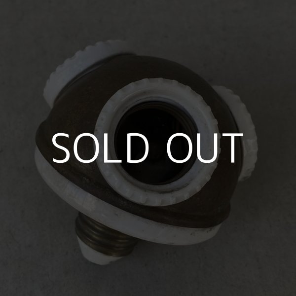 画像5: VINTAGE ANTIQUE BENJAMIN SOCKET ヴィンテージ アンティーク ベンジャミンソケット / ランプ ライト 3灯 コレクタブル 照明 アメリカ USA  (5)