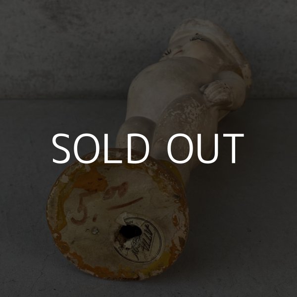 画像6: VINTAGE ANTIQUE U.S.NAVY SAILOR DOLL  KEWPIE ヴィンテージ アンティーク キューピー人形 ネイビー / コレクタブル オブジェ コンポジション セーラー人形 軍人 水平 船員 ディスプレイ  置物 雑貨 アメリカ (6)