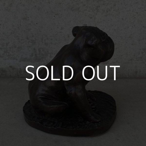 画像3: VINTAGE ANTIQUE BULLDOG OBJECT ヴィンテージ アンティーク ブルドッグ オブジェ / コレクタブル ディスプレイ インテリア 犬 置物 雑貨 イングランド ENGLAND (3)
