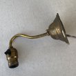 画像3: VINTAGE ANTIQUE LAMP LIGHT WALL LAMP ヴィンテージ アンティーク ライト ウォールランプ 壁付け照明 ブラケットランプ / ランプ 真鍮 店舗什器 アメリカ USA (7) (3)