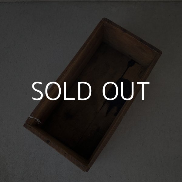 画像6: VINTAGE ANTIQUE WOOD CRATE WOODEN BOX SANFORD MFG CO ヴィンテージ アンティーク ウッドボックス 木箱 / インダストリアル コレクタブル 収納 ケース 店舗什器 アメリカ USA  (6)
