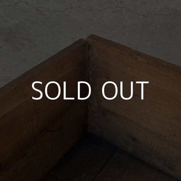 画像9: VINTAGE ANTIQUE WOOD CRATE WOODEN BOX SANFORD MFG CO ヴィンテージ アンティーク ウッドボックス 木箱 / インダストリアル コレクタブル 収納 ケース 店舗什器 アメリカ USA  (9)