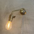 画像8: VINTAGE ANTIQUE LAMP LIGHT WALL LAMP ヴィンテージ アンティーク ライト ウォールランプ 壁付け照明 ブラケットランプ / ランプ 真鍮 店舗什器 アメリカ USA (5) (8)