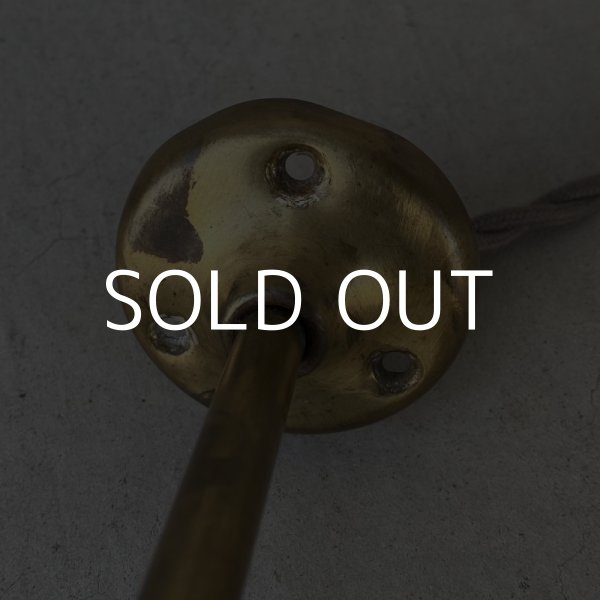 画像5: VINTAGE ANTIQUE LAMP LIGHT WALL LAMP ヴィンテージ アンティーク ライト ウォールランプ 壁付け照明 ブラケットランプ / ランプ 真鍮 店舗什器 アメリカ USA  (6) (5)