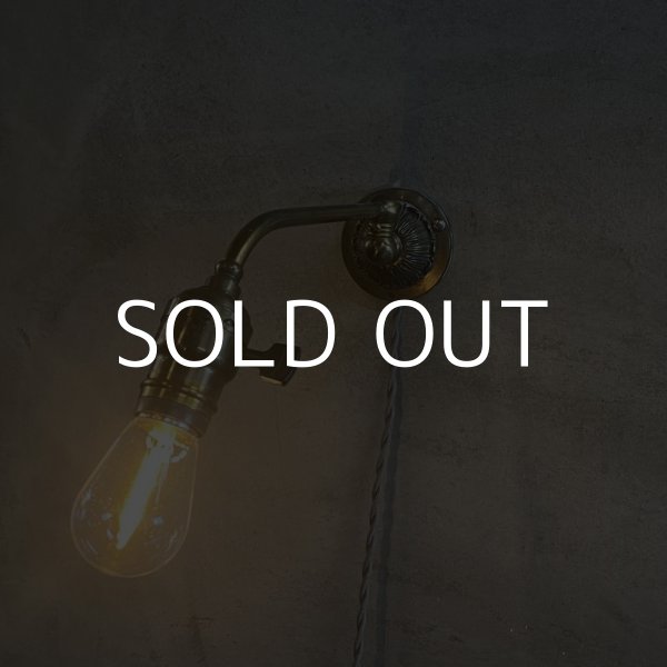 画像8: VINTAGE ANTIQUE LAMP LIGHT WALL LAMP ヴィンテージ アンティーク ライト ウォールランプ 壁付け照明 ブラケットランプ / ランプ 真鍮 店舗什器 アメリカ USA (4) (8)