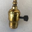 画像7: VINTAGE ANTIQUE LAMP LIGHT WALL LAMP ヴィンテージ アンティーク ライト ウォールランプ 壁付け照明 ブラケットランプ / ランプ 真鍮 店舗什器 アメリカ USA  (6) (7)