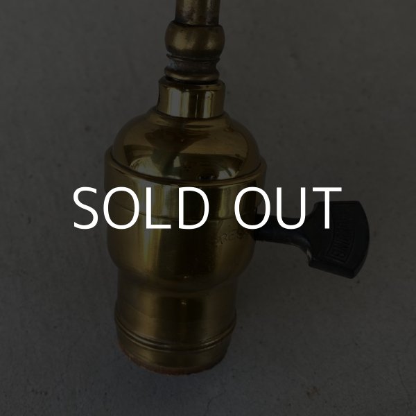 画像7: VINTAGE ANTIQUE LAMP LIGHT WALL LAMP ヴィンテージ アンティーク ライト ウォールランプ 壁付け照明 ブラケットランプ / ランプ 真鍮 店舗什器 アメリカ USA  (6) (7)