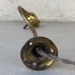 画像6: VINTAGE ANTIQUE LAMP LIGHT WALL LAMP ヴィンテージ アンティーク ライト ウォールランプ 壁付け照明 ブラケットランプ / ランプ 真鍮 店舗什器 アメリカ USA  (6) (6)