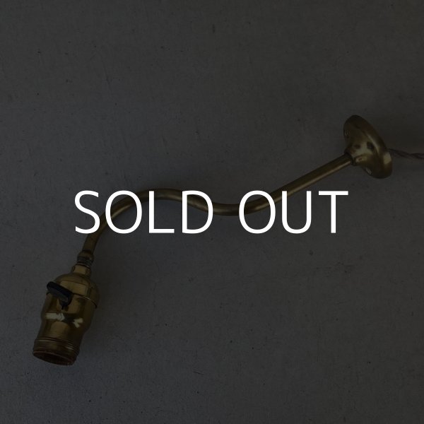 画像3: VINTAGE ANTIQUE LAMP LIGHT WALL LAMP ヴィンテージ アンティーク ライト ウォールランプ 壁付け照明 ブラケットランプ / ランプ 真鍮 店舗什器 アメリカ USA  (6) (3)