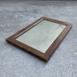 画像3: VINTAGE ANTIQUE MIRROR ヴィンテージ アンティーク 壁掛けミラー ウォールミラー 鏡 / インテリア ディスプレイ ウッド 木製フレーム 雑貨 店舗什器 アメリカ USA (3)