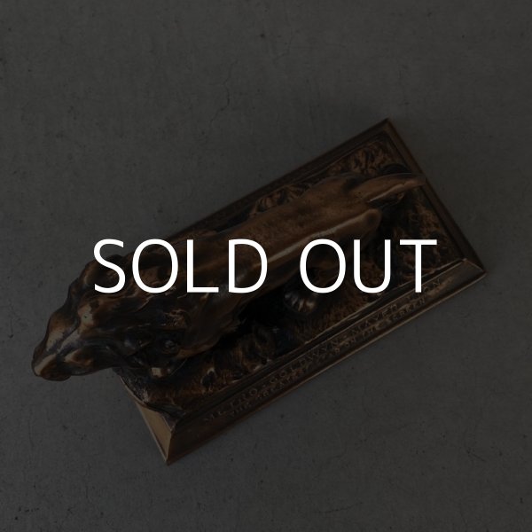 画像5: VINTAGE ANTIQUE METRO GOLDWYN MAYER LION OBJECT ヴィンテージ アンティーク ライオン オブジェ / コレクタブル ディスプレイ インテリア 置物 動物 雑貨 アメリカ (5)