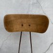 画像5: VINTAGE ANTIQUE TOLEDO CHAIR ヴィンテージ アンティーク トレド ドラフティングチェア 椅子 / インダストリアル ウッド アイアン 家具 木製 鉄 店舗 什器 アメリカ (5)