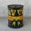 画像4: VINTAGE ANTIQUE RIVAL DOG FOOD BANK TIN CAN ヴィンテージ アンティーク コインバンク 貯金箱 缶 / コレクタブル ドッグフード アドバタイジング ブリキ 企業物 雑貨 アメリカ USA (4)