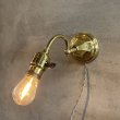 画像8: VINTAGE ANTIQUE LAMP LIGHT WALL LAMP ヴィンテージ アンティーク ライト ウォールランプ 壁付け照明 ブラケットランプ / ランプ 真鍮 店舗什器 アメリカ USA (8) (8)