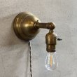 画像2: VINTAGE ANTIQUE LAMP LIGHT WALL LAMP ヴィンテージ アンティーク ライト ウォールランプ 壁付け照明 ブラケットランプ / ランプ 真鍮 店舗什器 アメリカ USA 11 (2)