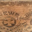 画像9: VINTAGE ANTIQUE WOOD CRATE WOODEN BOX DREWRY&SONS ヴィンテージ アンティーク ウッドボックス 木箱 / インダストリアル コレクタブル ビール 収納 ケース ガレージ ガーデニング 店舗什器 アメリカ USA  (9)