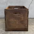 画像3: VINTAGE ANTIQUE WOOD CRATE WOODEN BOX DREWRY&SONS ヴィンテージ アンティーク ウッドボックス 木箱 / インダストリアル コレクタブル ビール 収納 ケース ガレージ ガーデニング 店舗什器 アメリカ USA  (3)