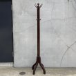 画像1: VINTAGE ANTIQUE COAT RACK ヴィンテージ アンティーク コートラック ハンガーラック / ウッド 木製 家具 店舗 什器 アメリカ (1)