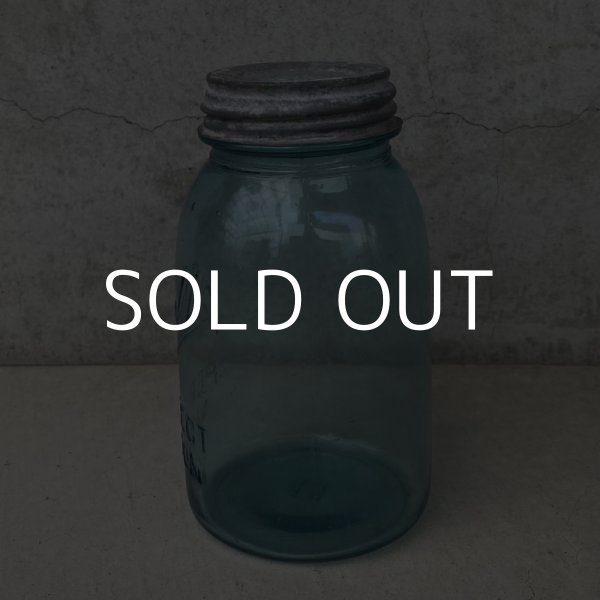 画像4: VINTAGE ANTIQUE BALL MASON JAR ヴィンテージ アンティーク ボール メイソンジャー ガラス瓶 アメリカ / ディスプレイ ボトル 小物入れ 店舗什器 (5) (4)