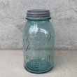 画像1: VINTAGE ANTIQUE BALL MASON JAR ヴィンテージ アンティーク ボール メイソンジャー ガラス瓶 アメリカ / ディスプレイ ボトル 小物入れ 店舗什器 (4) (1)