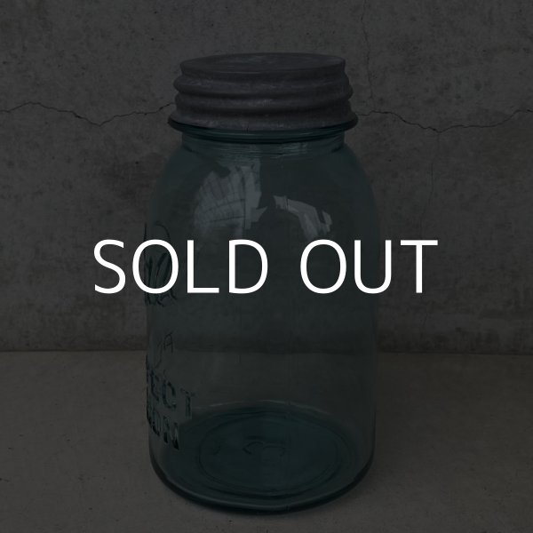 画像4: VINTAGE ANTIQUE BALL MASON JAR ヴィンテージ アンティーク ボール メイソンジャー ガラス瓶 アメリカ / ディスプレイ ボトル 小物入れ 店舗什器 (4) (4)