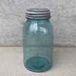 画像2: VINTAGE ANTIQUE BALL MASON JAR ヴィンテージ アンティーク ボール メイソンジャー ガラス瓶 アメリカ / ディスプレイ ボトル 小物入れ 店舗什器 (5) (2)