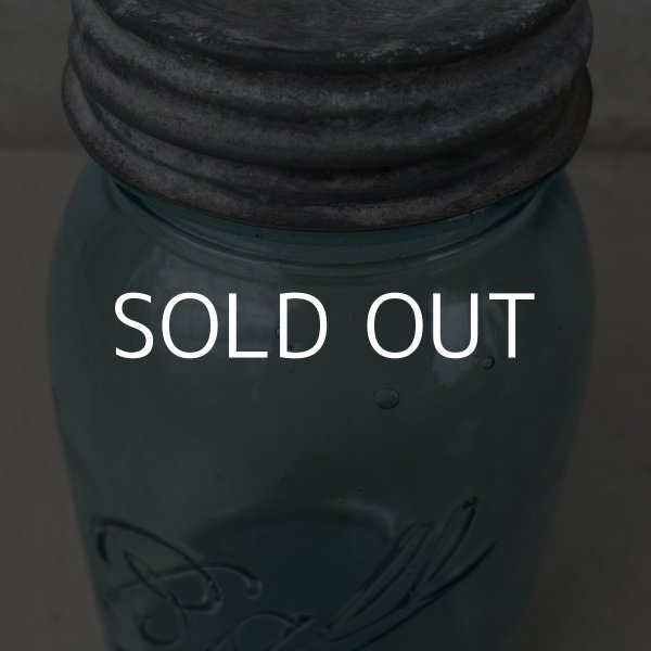 画像9: VINTAGE ANTIQUE BALL MASON JAR ヴィンテージ アンティーク ボール メイソンジャー ガラス瓶 アメリカ / ディスプレイ ボトル 小物入れ 店舗什器 (5) (9)