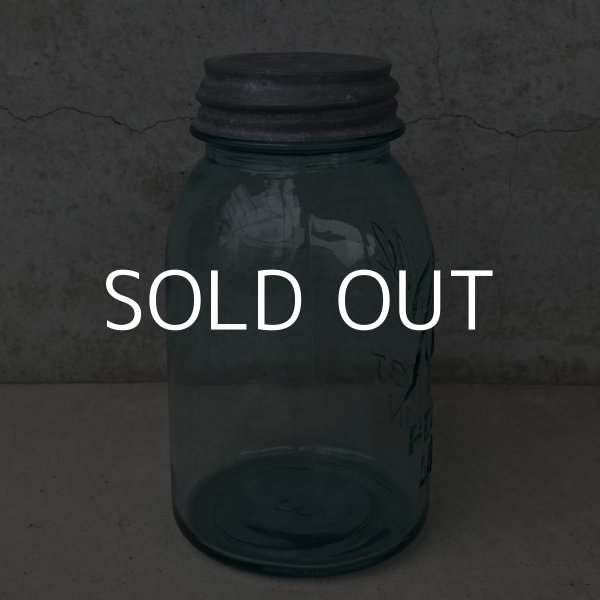 画像3: VINTAGE ANTIQUE BALL MASON JAR ヴィンテージ アンティーク ボール メイソンジャー ガラス瓶 アメリカ / ディスプレイ ボトル 小物入れ 店舗什器 (4) (3)