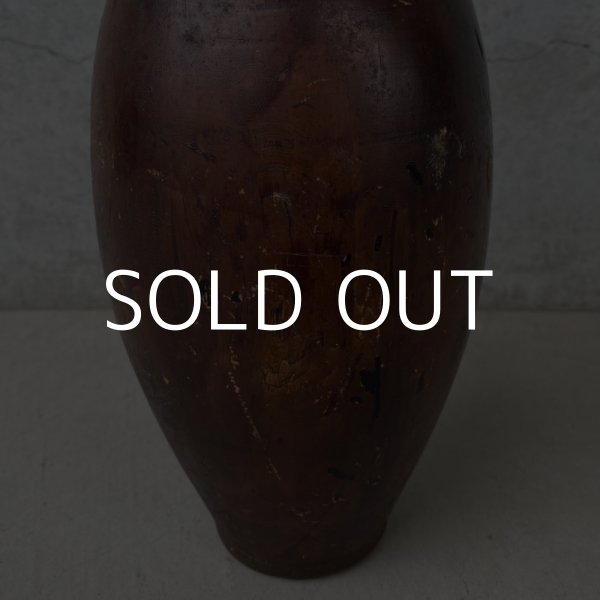 画像5: VINTAGE ANTIQUE BOWLING PIN WOOD ヴィンテージ アンティーク ボウリング ピン / コレクタブル オブジェ ディスプレイ ウッド 木製 置物 アメリカ (5)