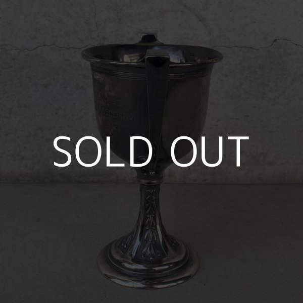 画像4: VINTAGE ANTIQUE TROPHY ヴィンテージ アンティーク トロフィー / コレクタブル オブジェ ディスプレイ 優勝カップ 小 アメリカ (4)